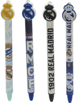CyP Brands Real Madrid Στυλό Gel που Σβήνει Διάφορα Σχέδια