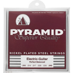 Pyramid Perfectly Balanced Σετ 6 Χορδές Ηλεκτρικής Κιθάρας Nickel Plated Steel 10-46"