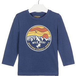 Losan Παιδικό T-Shirt Μακρυμάνικο Μπλε 025-1207AL-440