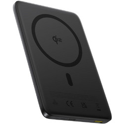 Baseus PicoGo AM41 Ultra-slim Qi2 Wireless Magsafe Power Bank 10000mAh 27W με Θύρα USB-A & Θύρα USB-C Black