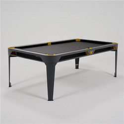 Cornilleau Hyphen Τραπέζι Αμερικάνικου Μπιλιάρδου Black Grey/ Light Grey/ Mustard