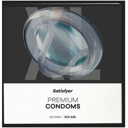 Satisfyer Premium 60mm Προφυλακτικά με Λιπαντικό 100τμχ