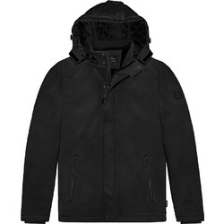 Double Ανδρικό Μπουφάν Χειμωνιάτικο Puffer Μαύρο MJK-2060