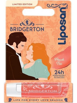 Liposan Limited Edition Bridgerton Peach Tea Lip Balm με Χρώμα 4.8gr
