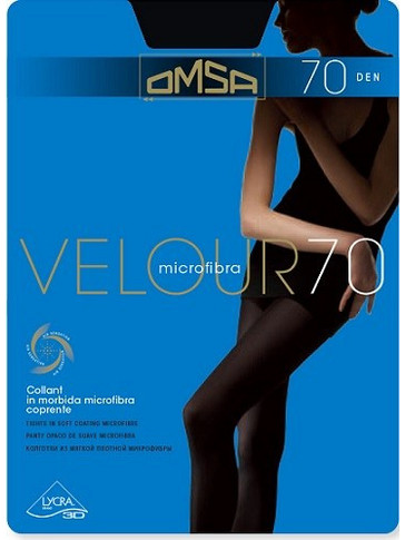 Omsa Καλσόν 70 Den Μαύρο 248