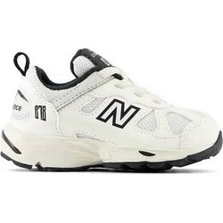 New Balance 878 Παιδικά Sneakers Λευκά Μαύρα IV878ST1