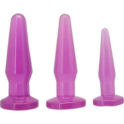 Toyz4lovers Timeless Jelly Be Good Σετ Πρωκτικές Σφήνες Μωβ 3τμχ
