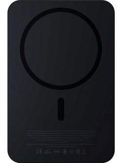 3mk HARDY MagSynergy Ni+ Wireless Magsafe Power Bank 5000mAh 22.5W με Θύρα USB-C Black