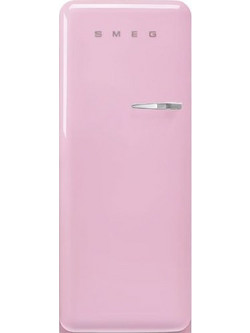 Smeg 50's Style FAB28LPK6 Retro Μονόπορτο Ψυγείο 270lt Υ153xΠ60.1xΒ72.8cm Ροζ