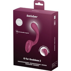 Satisfyer for Goddess 2 Rabbit Vibrator Δονητής G-Spot Μπορντό D-244930