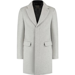 Dstrezzed Ανδρικό Παλτό Μακρύ Υφασμάτινο Γκρι 101510-AW25-831