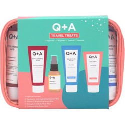 Q+A Hyaluronic Acid Hydrating Gel 75ml + Serum 30ml + Shower Gel 75ml + Body Butter 50ml