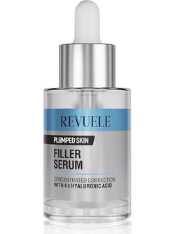 Revuele Plumped Skin Filler Αντιγηραντικό Serum Προσώπου με Υαλουρονικό 30ml