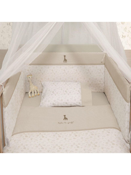 Sophie La Girafe Des 506 Πάντα Κούνιας Μπεζ 35x210cm