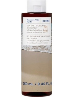 Korres Sea Salt Coconut Αφρόλουτρο σε Gel 250ml