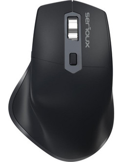 Serioux Apex 166 Ασύρματο Ποντίκι Black