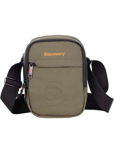 Discovery Ανδρική Τσάντα Ώμου / Χιαστί Χακί D01201-11