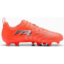 Puma Future 9 Play FG/AG 108723-01 Παιδικά Ποδοσφαιρικά Παπούτσια με Τάπες Πορτοκαλί