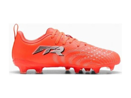 Puma Future 9 Play FG/AG 108723-01 Παιδικά Ποδοσφαιρικά Παπούτσια με Τάπες Πορτοκαλί