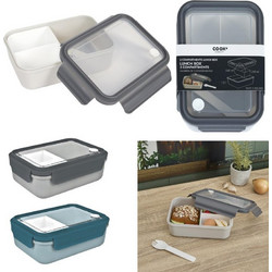Cook Concept Δοχείο Φαγητού Πλαστικό Κατάλληλο για Φούρνο Μικροκυμάτων 1.26lt Μπλε