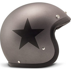 DMD Retro Star Grey Κράνος Μηχανής Jet