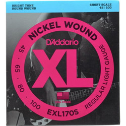 D'Addario EXL170S Σετ 4 Χορδές Ηλεκτρικού Μπάσου Nickel Plated Steel 45-100" Normal Tension 3/4