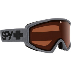 SPY Crusher Elite 3100000000009 Μάσκα Σκι & Snowboard Ενηλίκων Γκρι με Φακό Καφέ