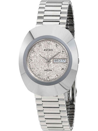 Rado The Original Ανδρικό Ρολόι με Ασημί Μεταλλικό Μπρασελέ R12391103