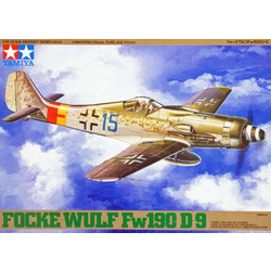 Tamiya Focke Wulf Fw190 D9 Συναρμολογούμενο Πλαστικό Μοντέλο Αεροπλάνου 1:48