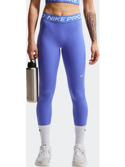 Nike Pro Γυναικείο Κολάν Μακρύ Ψηλόμεσο Μωβ IQ0886-570