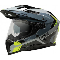 Oneal DSRS Nomad V.26 Black Grey Neon Yellow Κράνος Μηχανής On / Off