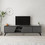 Megapap Έπιπλο Τηλεόρασης Ξύλινο Γκρι Μ180xΠ35.6xΥ48cm Fiona GP037-0075,5