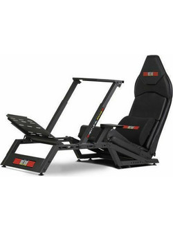 Next F-GT Cockpit Καρέκλα Gaming Δερματίνης Μαύρη Κόκκινη NLR-S010