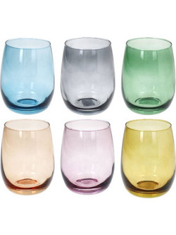 Tognana Σετ Ποτήρια Νερού Γυάλινα Tulip Rhapsody 400ml 6τμχ 5681282