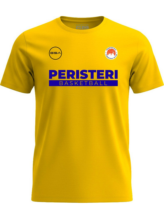 GSA Παιδικό T-Shirt Κοντομάνικο Κίτρινο GT42550