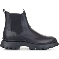 Hogan Ανδρικά Chelsea Μποτάκια Δερμάτινα Μαύρα HXM6920FT20UDM-B999