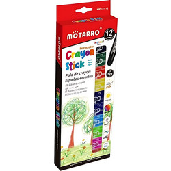 Motarro Κηρομπογιές Σετ 12τμχ