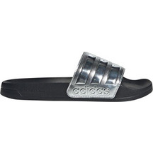 Adidas Adilette Shower Ανδρικές Παντόφλες Καλοκαιρινές Κολυμβητηρίου Ασημί JQ9282