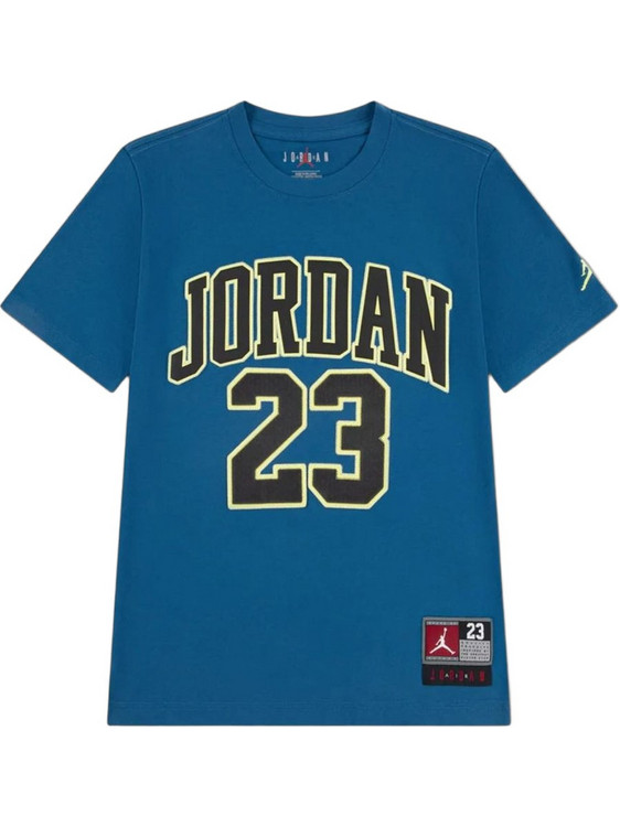 Jordan Practice Flight Παιδικό T-Shirt Κοντομάνικο Μπλε 95A088-E54