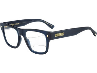 Dsquared2 D20205 PJP Ανδρικός Σκελετός Γυαλιών Οράσεως Κοκάλινος Μπλε