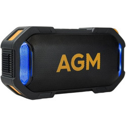 AGM Mag Rock Αδιάβροχο Ηχείο Bluetooth 8W Μαύρο