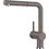 Blanco Linus-S 526958 Μπαταρία Κουζίνας Πάγκου Διπλής Παροχής Ανάμεικτη με Ντουζ Γκρι