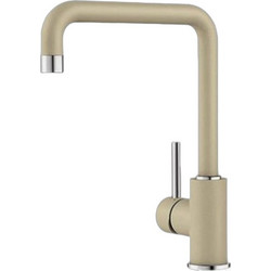 Blanco Mili 523109 Μπαταρία Κουζίνας Πάγκου Διπλής Παροχής Ανάμεικτη Μπεζ