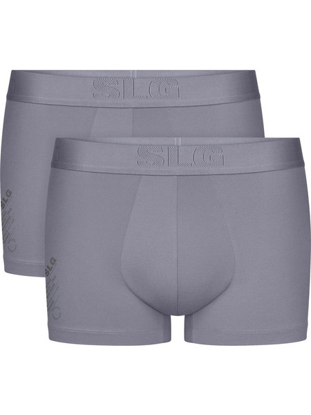 Sloggi Ανδρικά Μποξεράκια Σετ 2Pack Γκρι 10226681-7686
