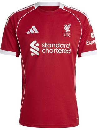 Adidas Liverpool 25/26 Home JerseyLiverpool Ανδρικό Αθλητικό T-Shirt Κόκκινο JV6423