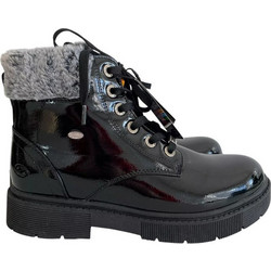 Dockers Γυναικεία Αρβυλάκια Λουστρίνι Μαύρα 47TR701-670100