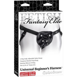 Pipedream Fetish Fantasy Elite Beginner's Harness Strap On Μαύρο PD4560-23