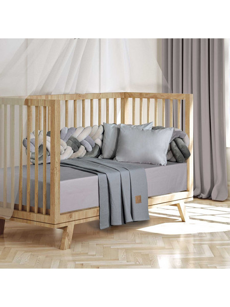 Greenwich Polo Club Baby 8871 Κουβέρτα Κούνιας Πικέ 110x150 Γκρι
