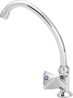 Viospiral Modea 00-4108 Μπαταρία Κουζίνας Πάγκου Μονής Παροχής Inox