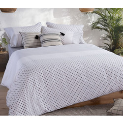 Nef-Nef Σετ Σεντόνια Διπλά Βαμβακερά 200x270 Donter 26 Ecru Anthracite